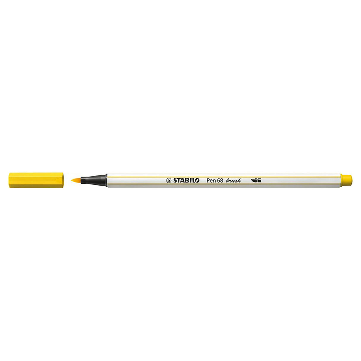 Stabilo Pen 68 Pinsel - Filzstift - Gelb (44)