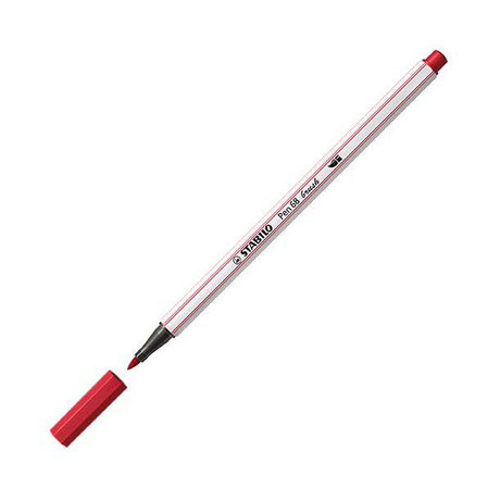Stabilo Pen 68 Pinsel - Filzstift - Dunkelrot (50)