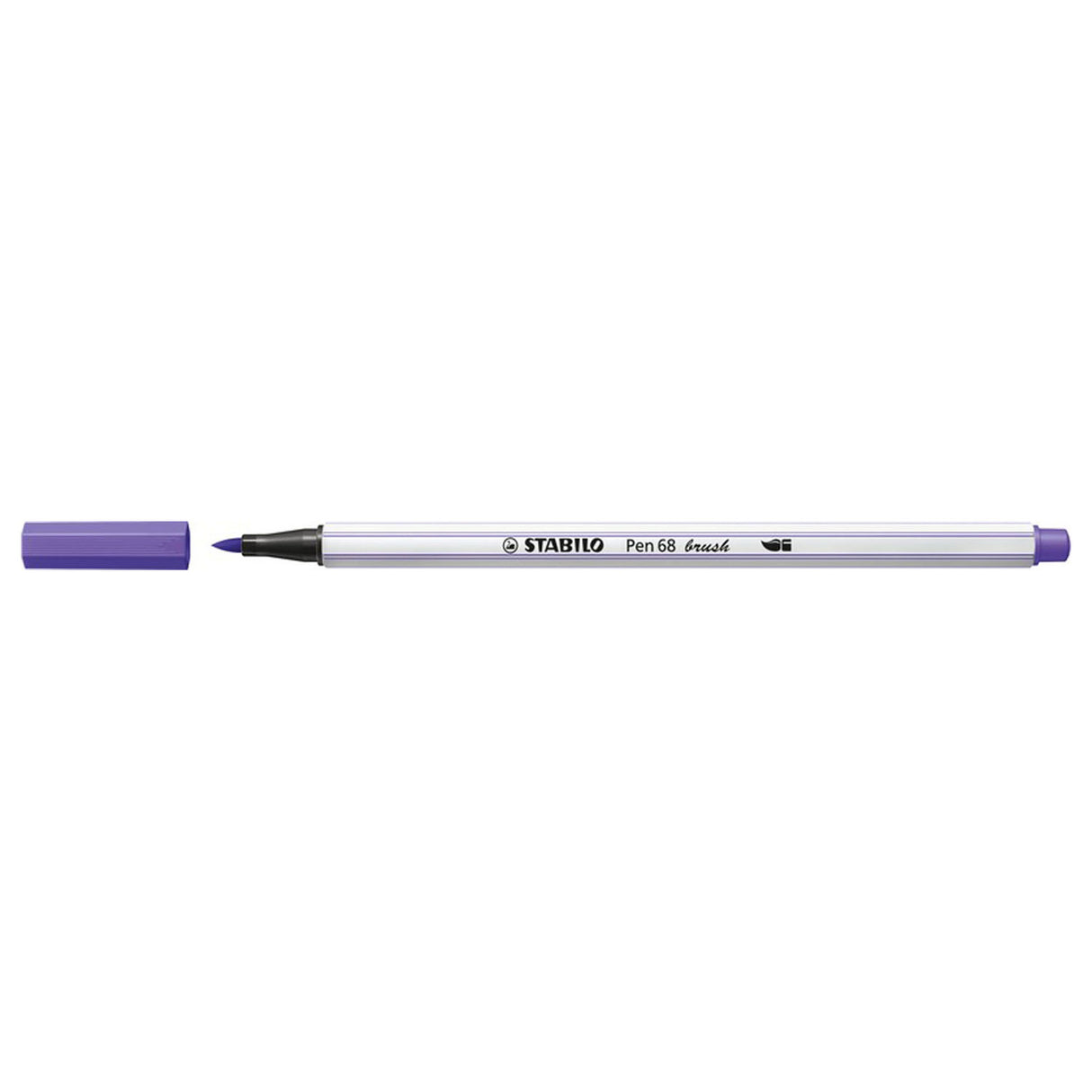 Stabilo Pen 68 Pinsel - Filzstift - Lila (55)