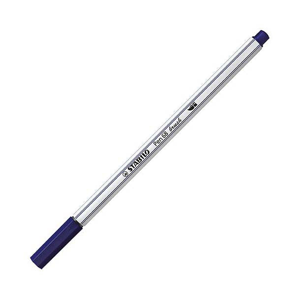 Stabilo Pen 68 Pinsel - Filzstift - Preußischblau (22)