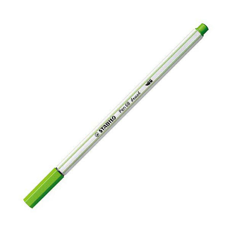 Stabilo Pen 68 Pinsel - Filzstift - Blattgrün (43)