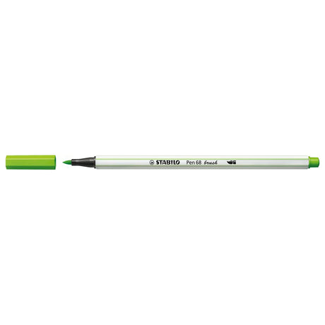 Stabilo Pen 68 Pinsel - Filzstift - Blattgrün (43)