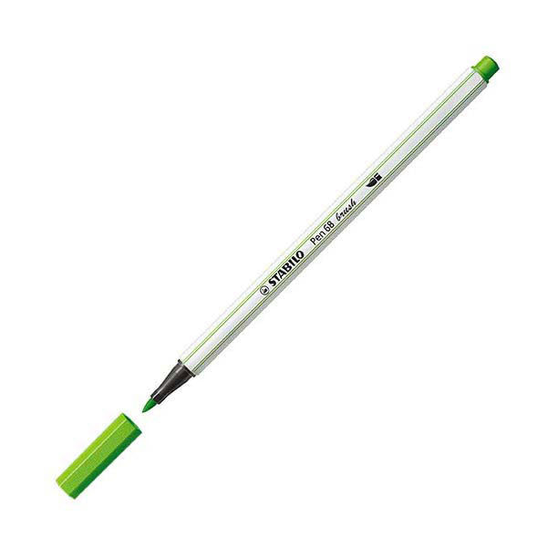 Stabilo Pen 68 Pinsel - Filzstift - Blattgrün (43)