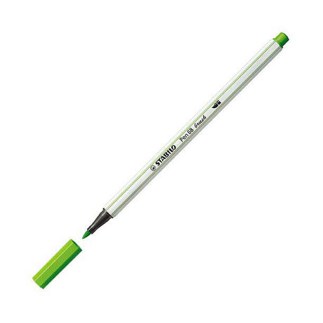 Stabilo Pen 68 Pinsel - Filzstift - Blattgrün (43)
