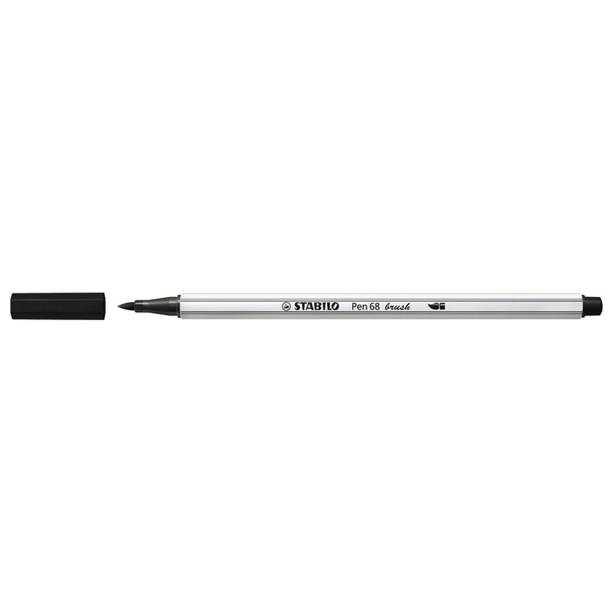 Stabilo Pen 68 Pinsel - Filzstift - Schwarz (46)