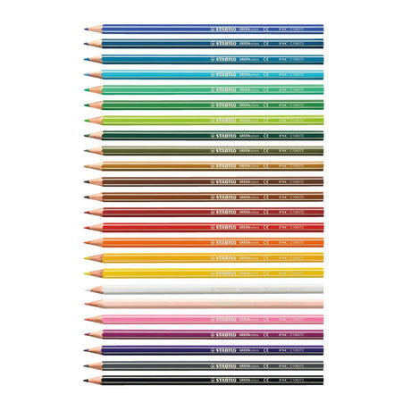 Abi Stlo Greencolors Arty Buntstifte, Etui mit 24 Stück