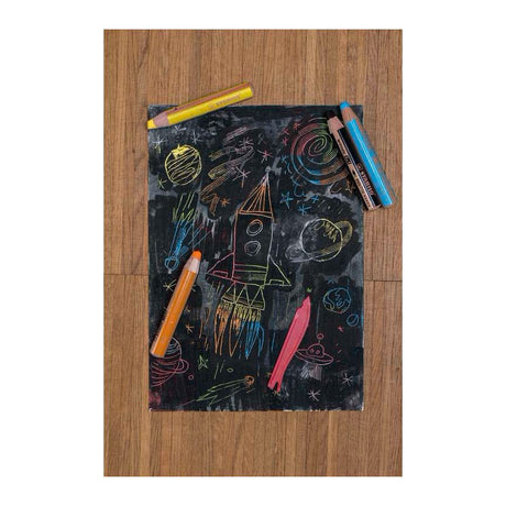 Stabilo Woody 3 in 1 – Multitalent-Buntstift – arty – Set à 6-tlg. + Bleistiftspitzer