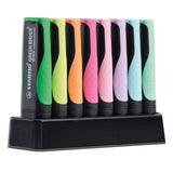 Stabilo Green Boss Pastell – Textmarker – aus 83 % recyceltem Kunststoff – 8-teiliges Schreibtischset – 4 Standard- und 4 Pastellfarben