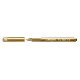 Stabilo Trio Deco – Metallic-Filzstift – mit extra dicker Spitze 3,0 mm – Etui mit 8 Farben