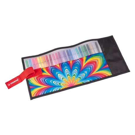 Stabilo Pen 68 Rollenset mit 25 Farben