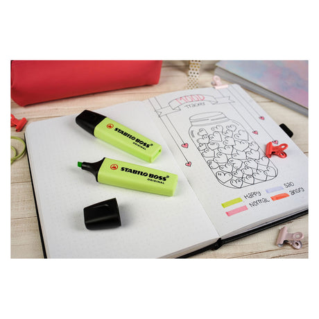 Stabilo Boss Original Pastell – Textmarker – Set mit 4 Stück