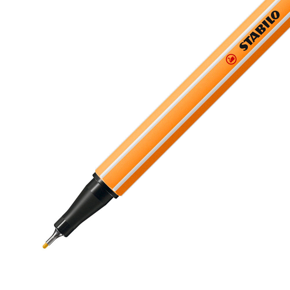 Stabilo point 88 – Premium Fineliner – fein 0,4 mm – Set mit allen 65 Farben