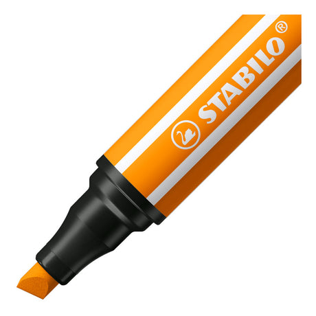 Stabilo Pen 68 max – Filzstift mit dicker Keilspitze – Orange