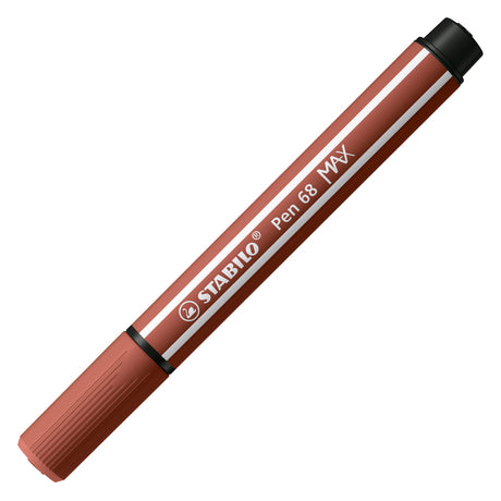Stabilo Pen 68 Max – Filzstift mit dicker Keilspitze – Sienna