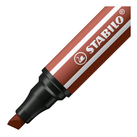 Stabilo Pen 68 Max – Filzstift mit dicker Keilspitze – Sienna