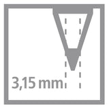 Stabilo easygraph hb rechtshandig grafietpotlood petrol - 2st.