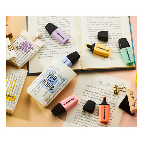 Stabilo Boss Mini Pastell-Textmarker – 6 Stk.
