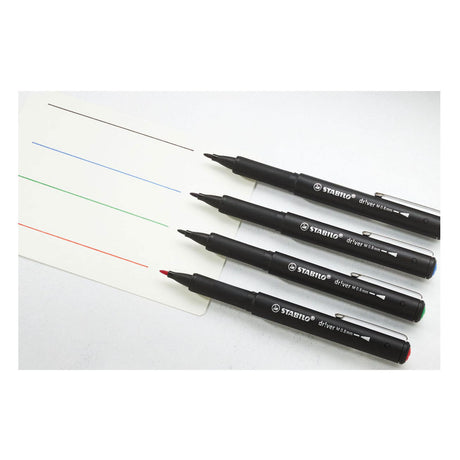 Stabilo dr!ver Medium Fineliner – 4 Stk.