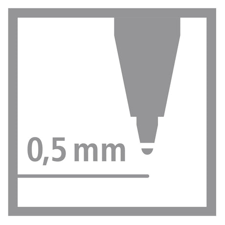 Stabilo worker colorful rollerpen - 4dlg.
