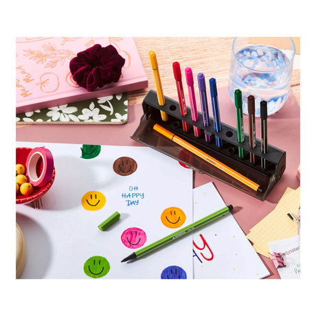 Stabilo Pen 68 Click Filzstiftset - 10 Stk.