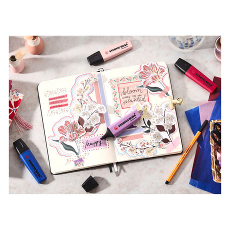 Stabilo Boss Wildflower-Highlighter – Grauviolett