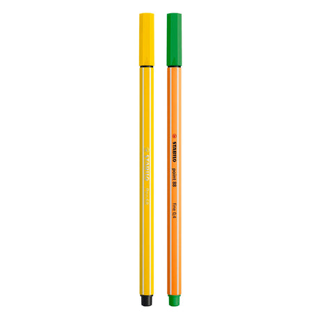 Stabilo point 88 pen 68 - creative arty mixed in luxe box - met 34 stuks point 88 fineliners en 34 stuks pen 68 viltstiften