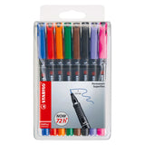 Stabilo Ohpen Superfine Permanentmarker im Etui - 8 Stk.