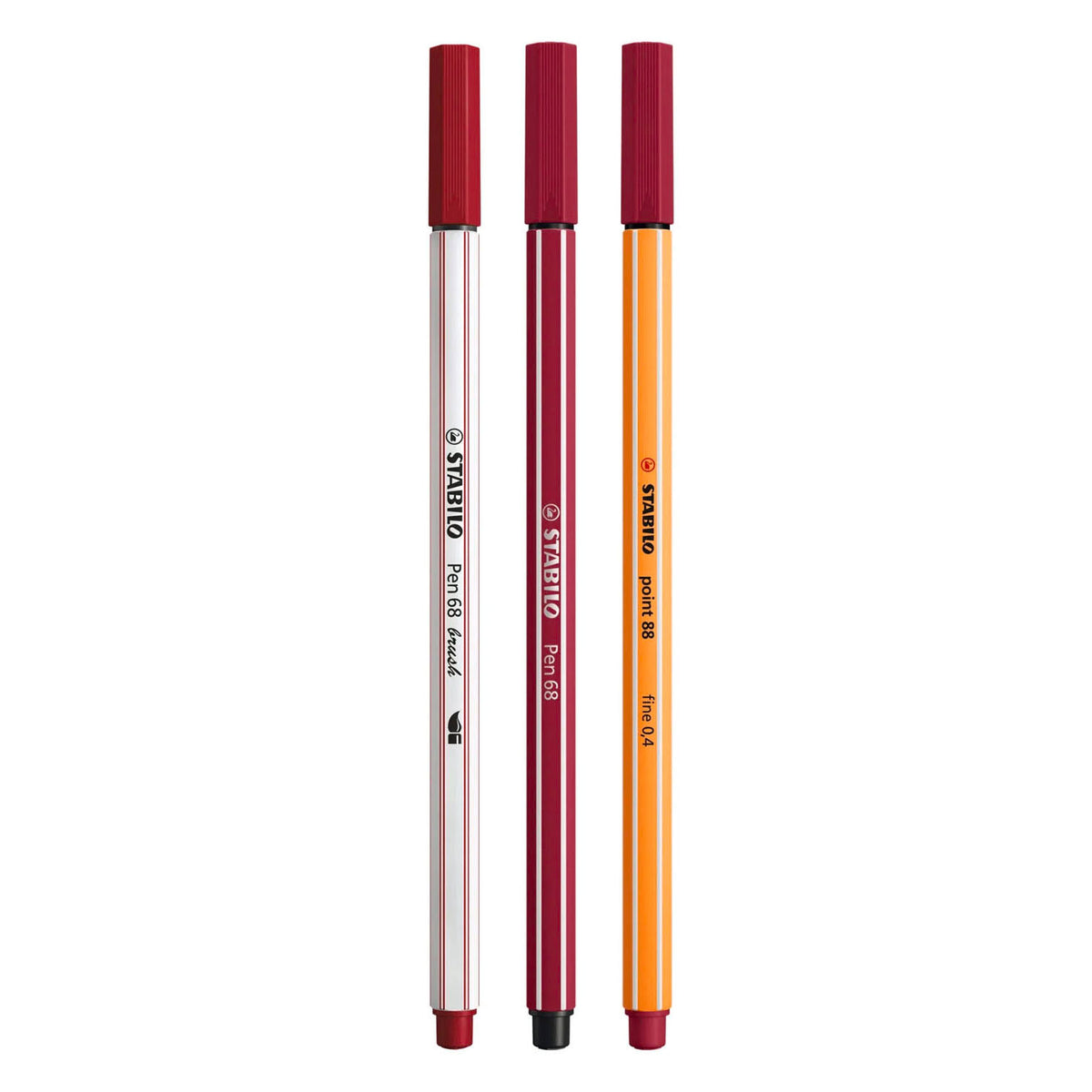 Stabilo Arty Kreativset Stift 68 Marker und Point 88 Fineliner im Metalletui - 30-tlg.