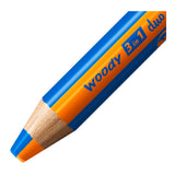Stabilo woody 3in1 duo multitalent potloden - oranje blauw