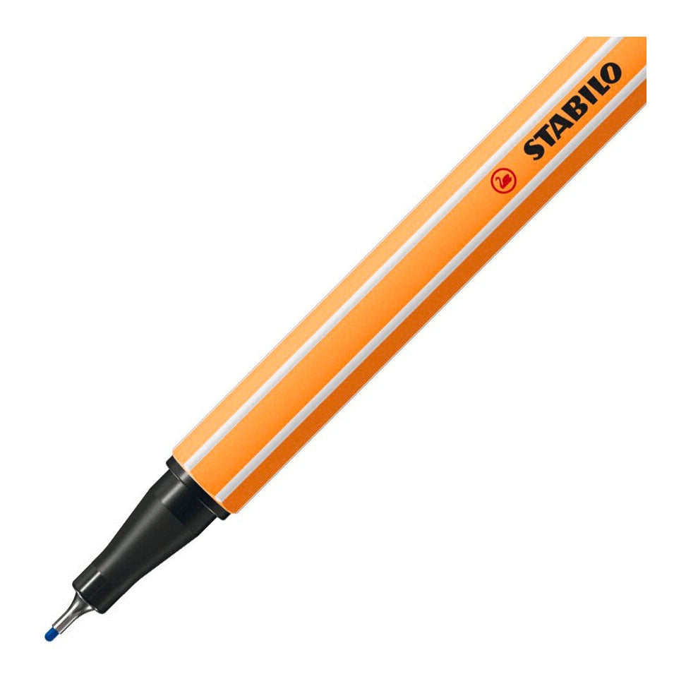 Stabilo point 88 Fineliner blau - 3 Stk.