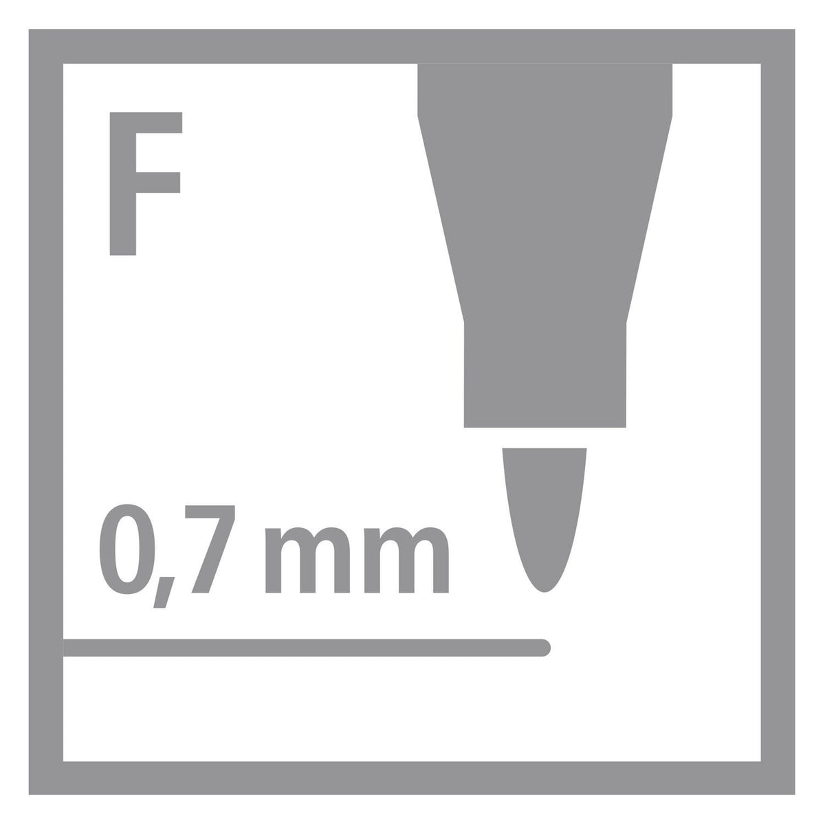 Stabilo write-4-all fein (0,7 mm) Permanentmarker – 4 Stk.