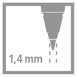 Stabilo easyergo 1.4 Nachfüllungen HB - 6 Stk.