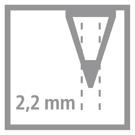 Stabilo Swano Pastell HB Graphitstifte mit Radierspitze – 4 Stk.