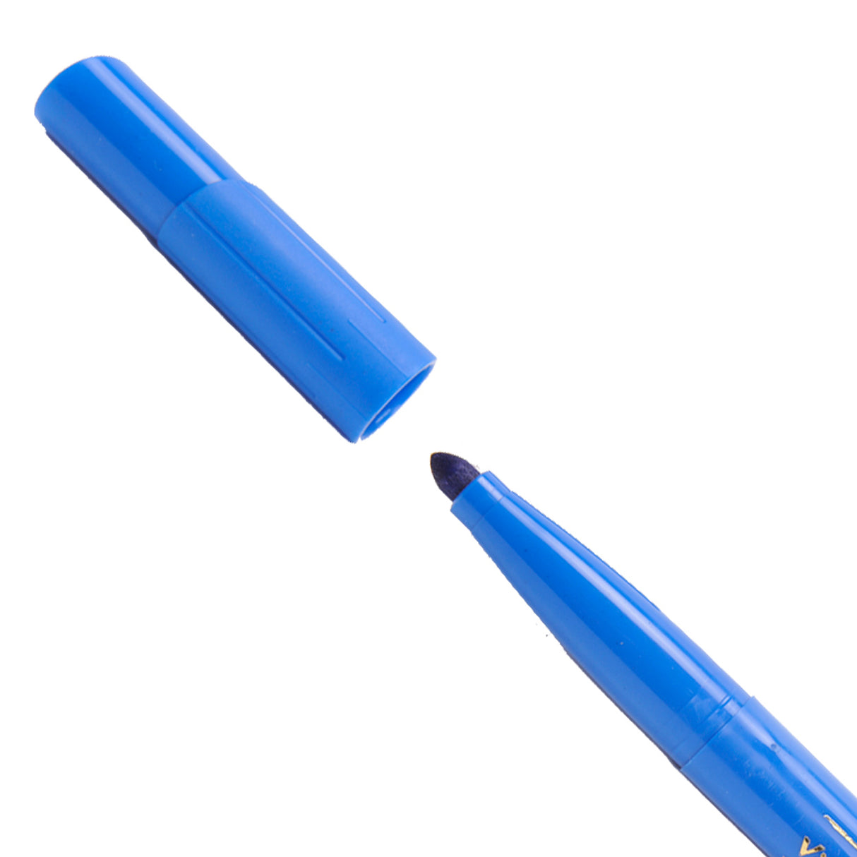 Bic Visa Color Farbmarker, Strichstärke 3 mm, dunkelblau, 12 Stück 1 Box