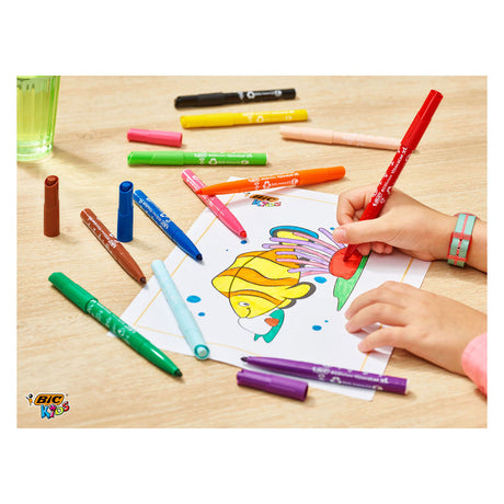Bic Kinder Visacolor XL rotbraun