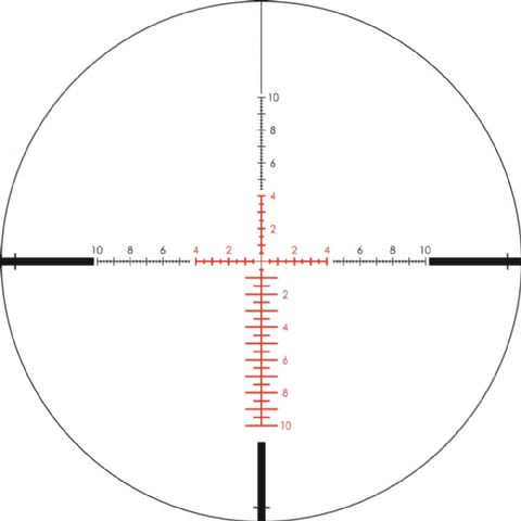 Vortex Viper PST Gen II 2-10x32 FFP Rifle Scope, EBR-4 Mrad