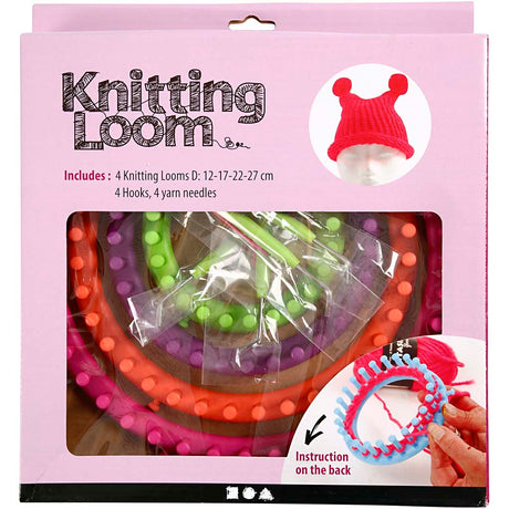 Kreativunternehmen https: www.cchobby.nl stricken-loom-d-12-17-22-27-cm-1-set