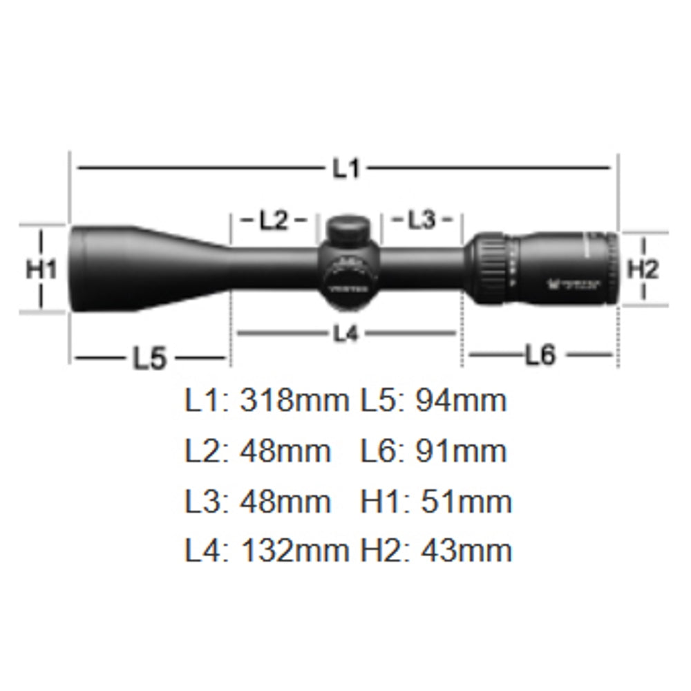 Vortex Diamondback taktisches 4-12x40 Zielfernrohr