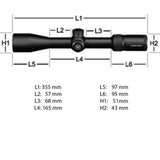 Vortex Diamondback Tactical 4-16x44 FFP Zielfernrohr, EBR-2C Absehen (MOA)