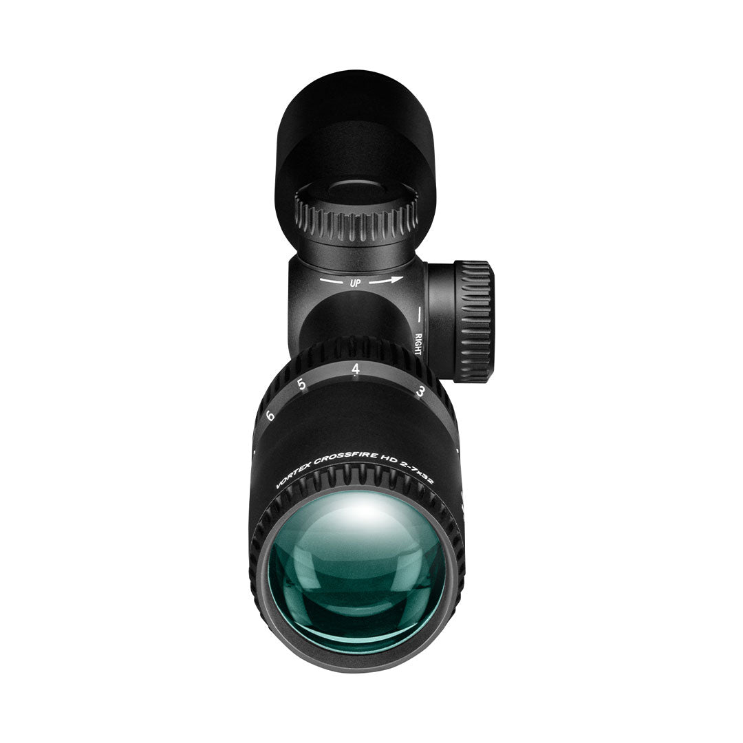 Vortex Crossfire HD 2-7x32 Zielfernrohr, V-Plex-Absehen (MOA)
