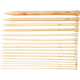Creativ Company Stricknadeln, L: 35 cm, Größe 2,5-20 mm, 16 Paar 1 Box
