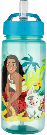 Disney Vaiana-Serie – Wasserflasche – 500 ml – sicheres Material – Schwerpunkt auf Hauptzahlen