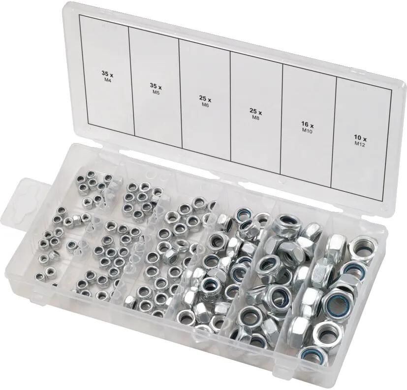 Ks Tools Ks-Tools Kontermuttern-Sortiment Kontermuttern sortiert. .