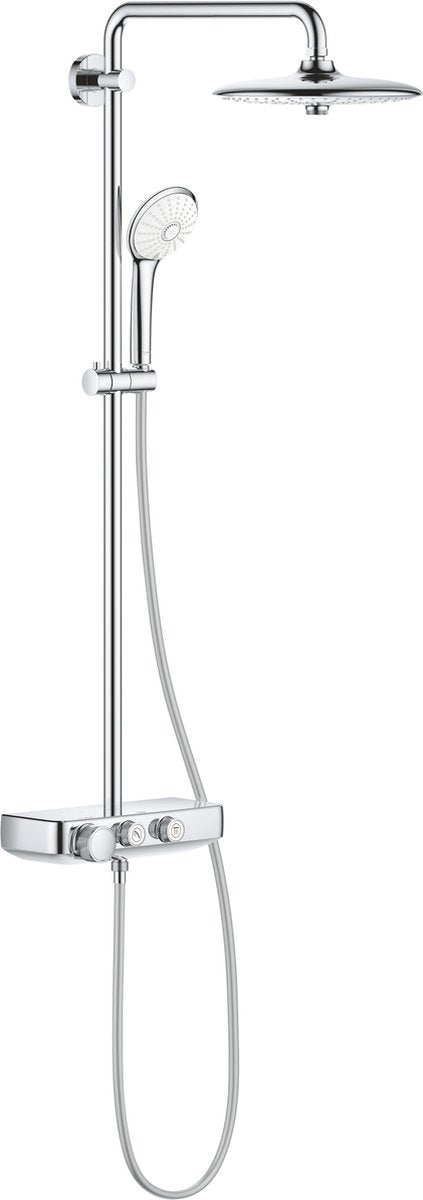 Grohe euphoria smartcontrol 260 regendouche - ã¸ 26 cm - met verstelbare wandbevestiging - chroom - 26509000