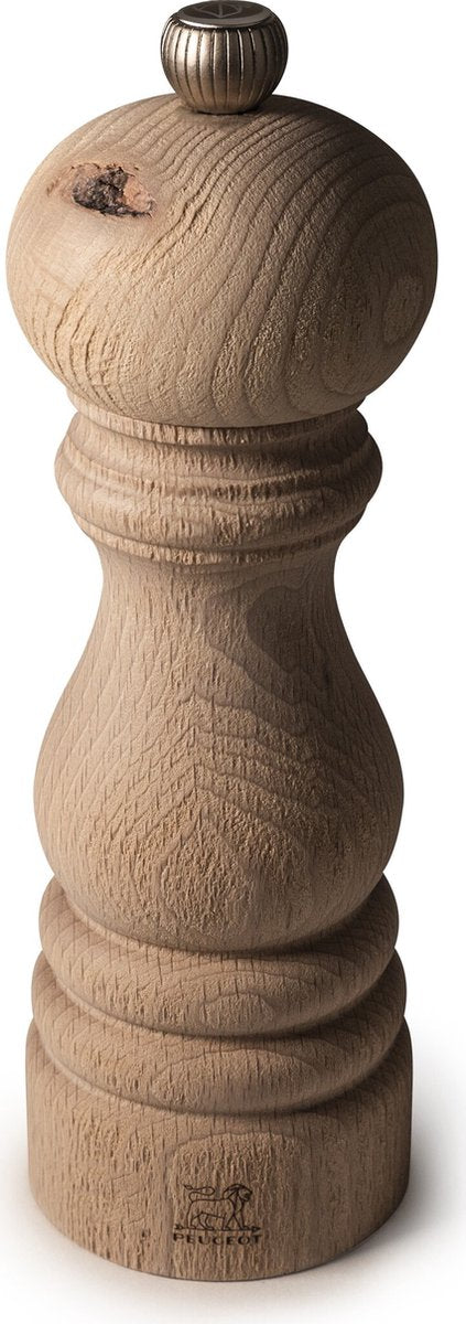 Peugeot Paris Nature Salzmühle 18 cm – Natur – recyceltes Holz