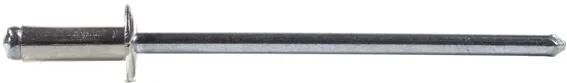 Gesipa Pop-Nieten-Blindnieten, 4 mm Alu, 1 Packung, flacher runder Kopf