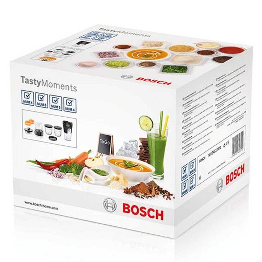 Bosch muz45xtm1 leckere Momente Set schwarz transparent