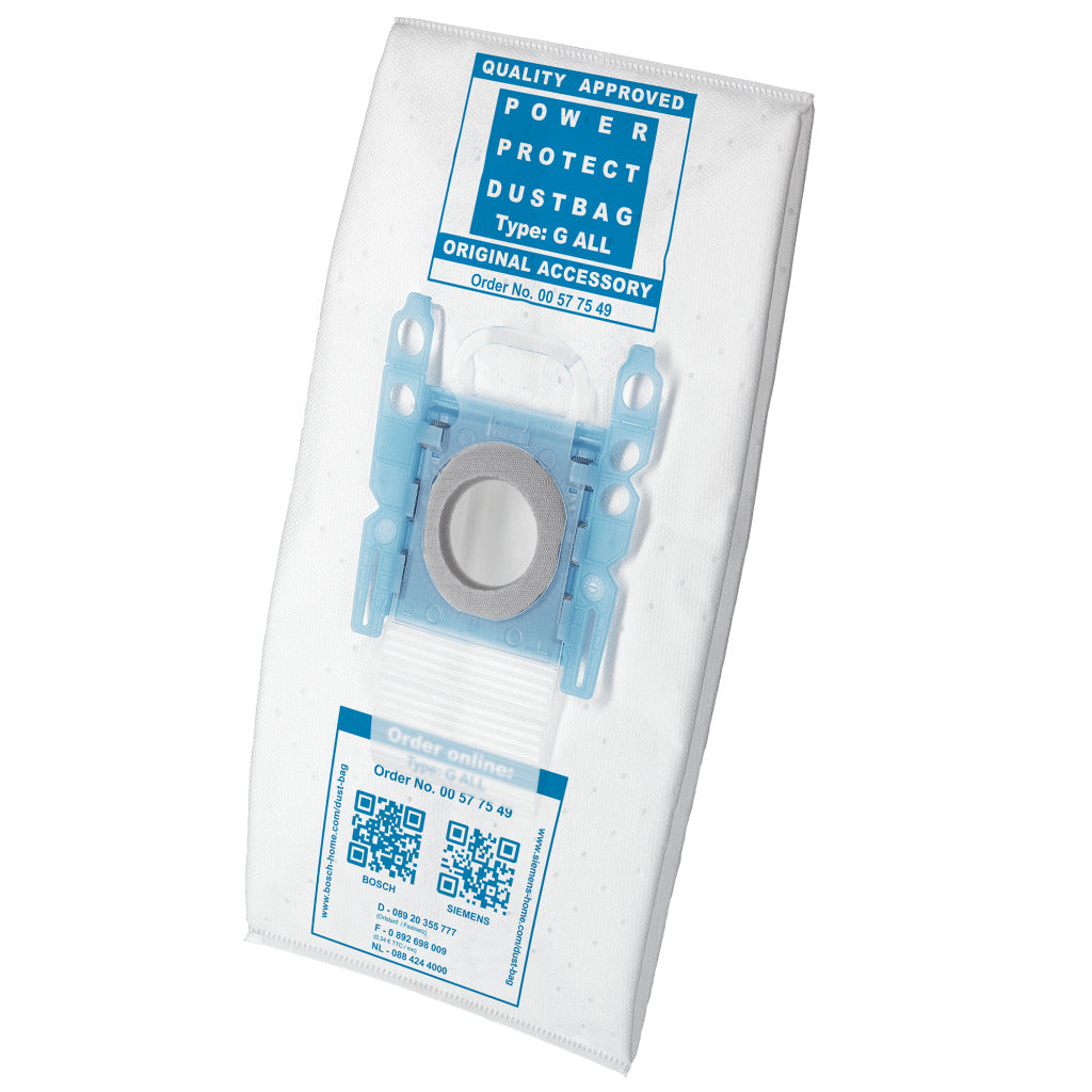 Bosch Siemens SIEMENS BBZ51FGALL Staubsaugerbeutel Typ G PowerProtect Staubbeutel
