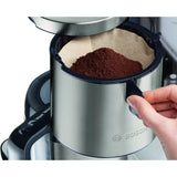 Bosch TKA8A681 Styline Kaffeemaschine Edelstahl weiß