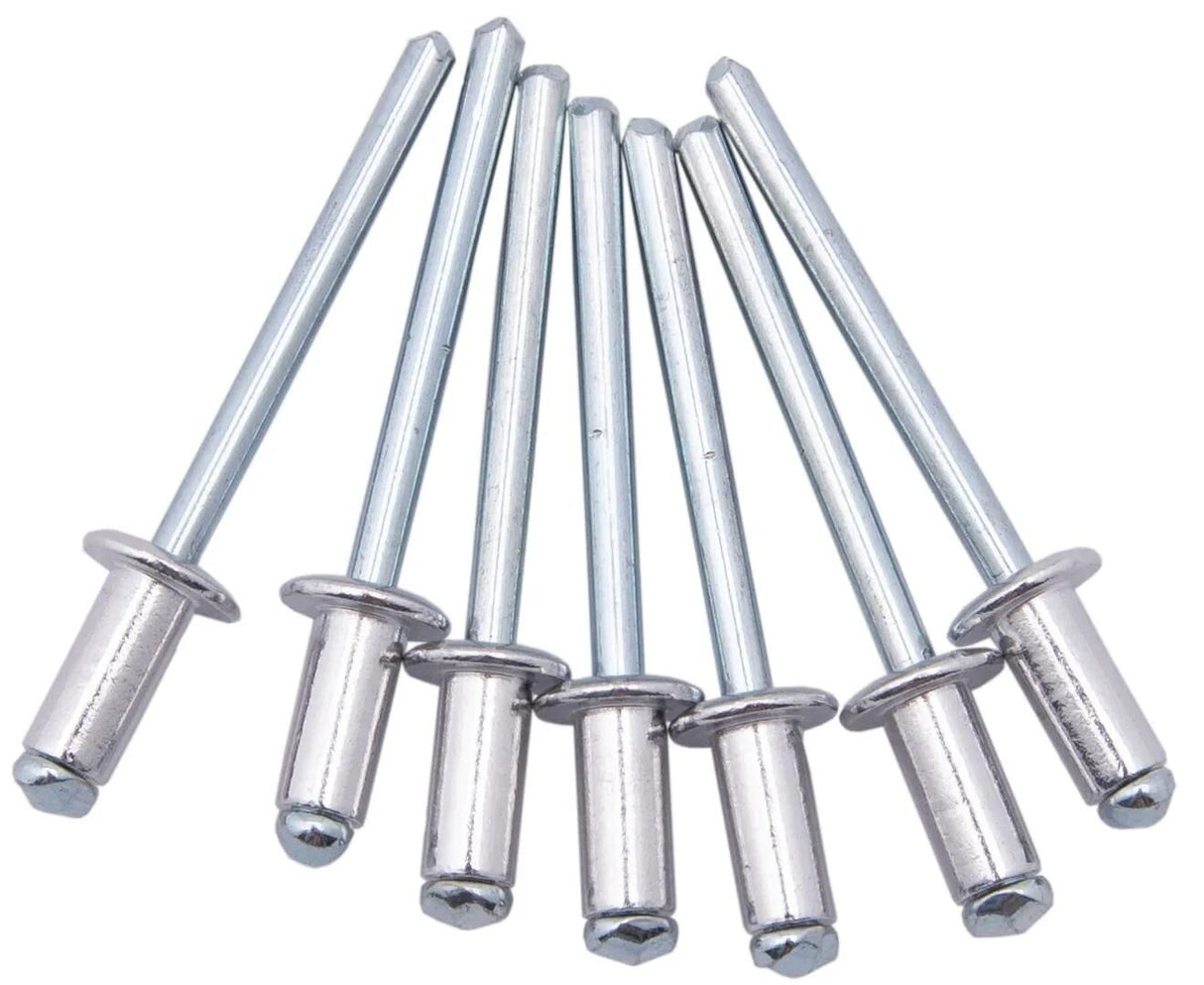 Dresselhaus Blindniet Blindniete 4,8 x 10,0 mm Aluminiumstahl, Flachkopf